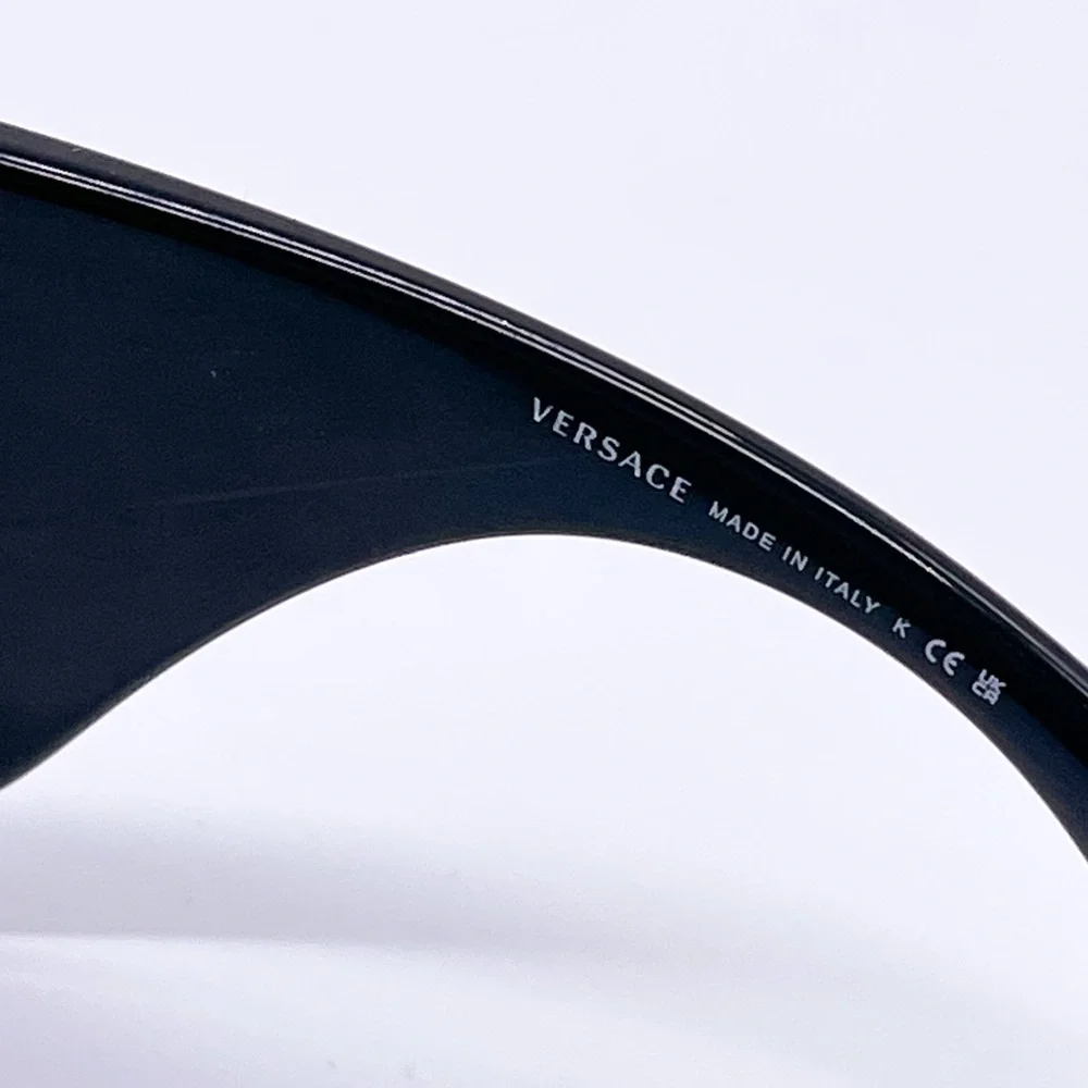 NEW MAXI MEDUSA BIGGIE SHIELD SUNGLASSES VERSACE VE4451 GB1/55 UNISEX NEW